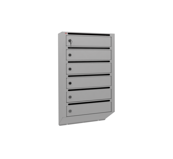 6-и секционный почтовый ящик «Гарант Люкс» 